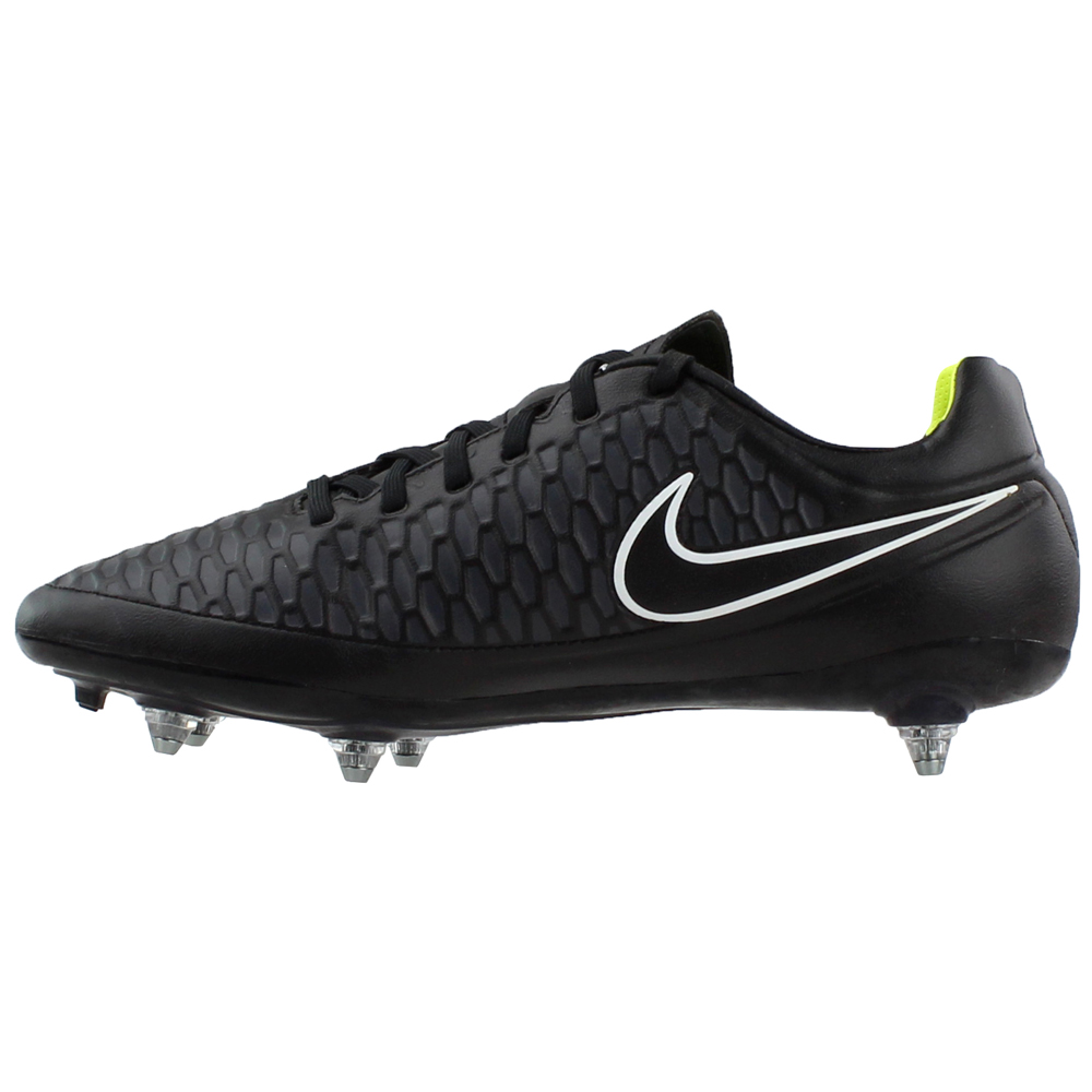 Nike Magista Orden Soft Ground Black Mens Lace Up Sneakers