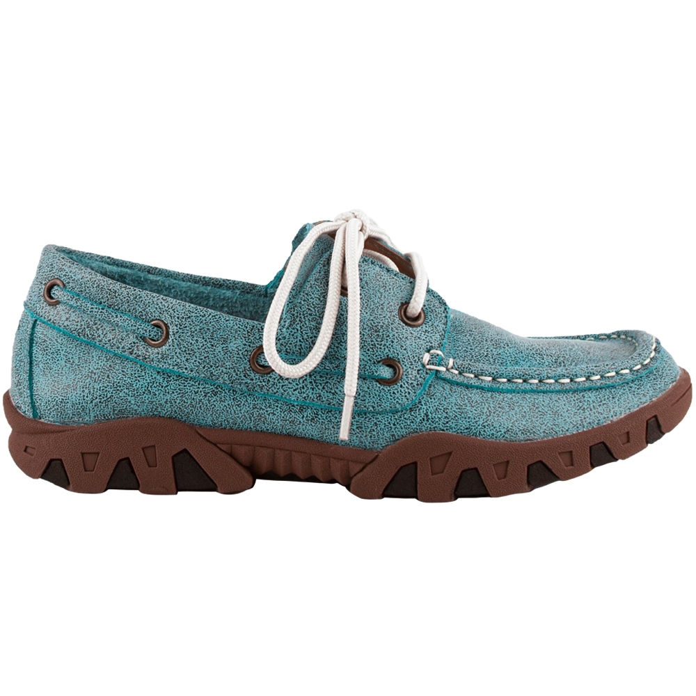 Ferrini Leather Boat Shoes