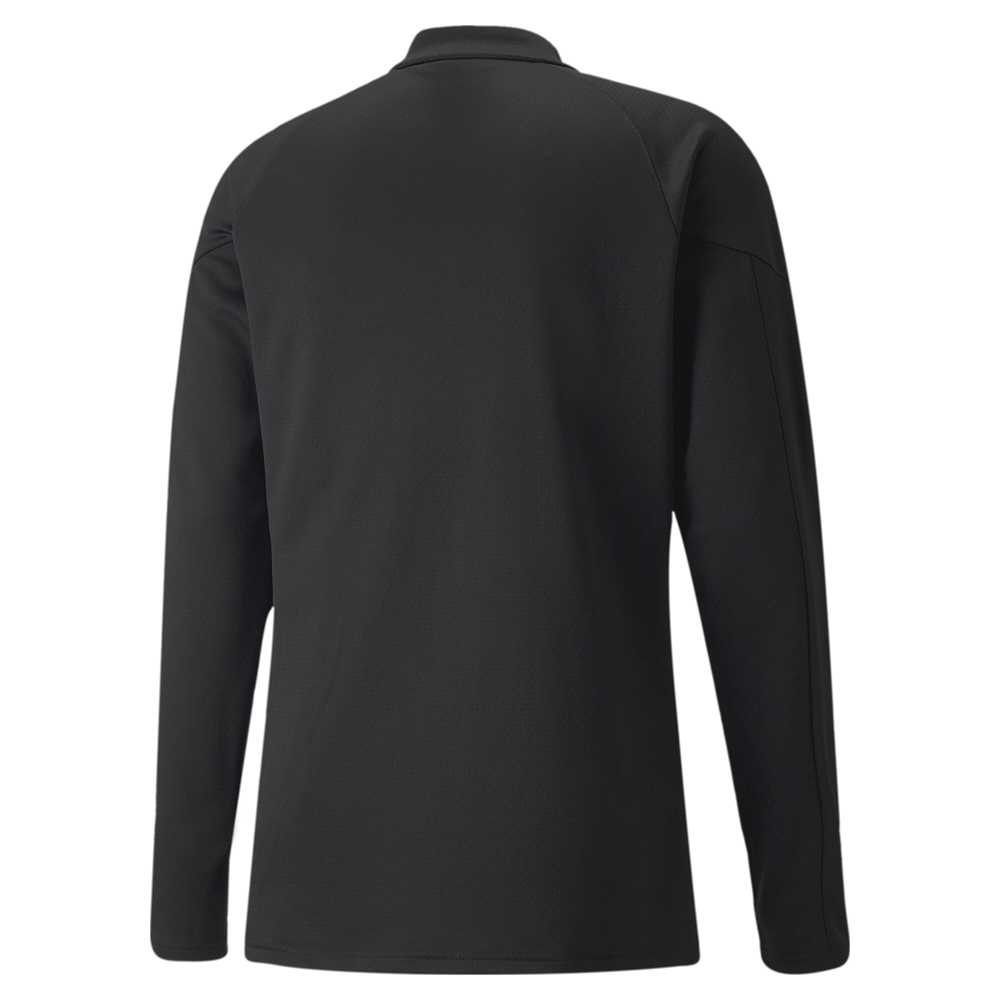 Puma Individualfinal Training QuarterZip Soccer Jacket Mens Black Casual Athleti