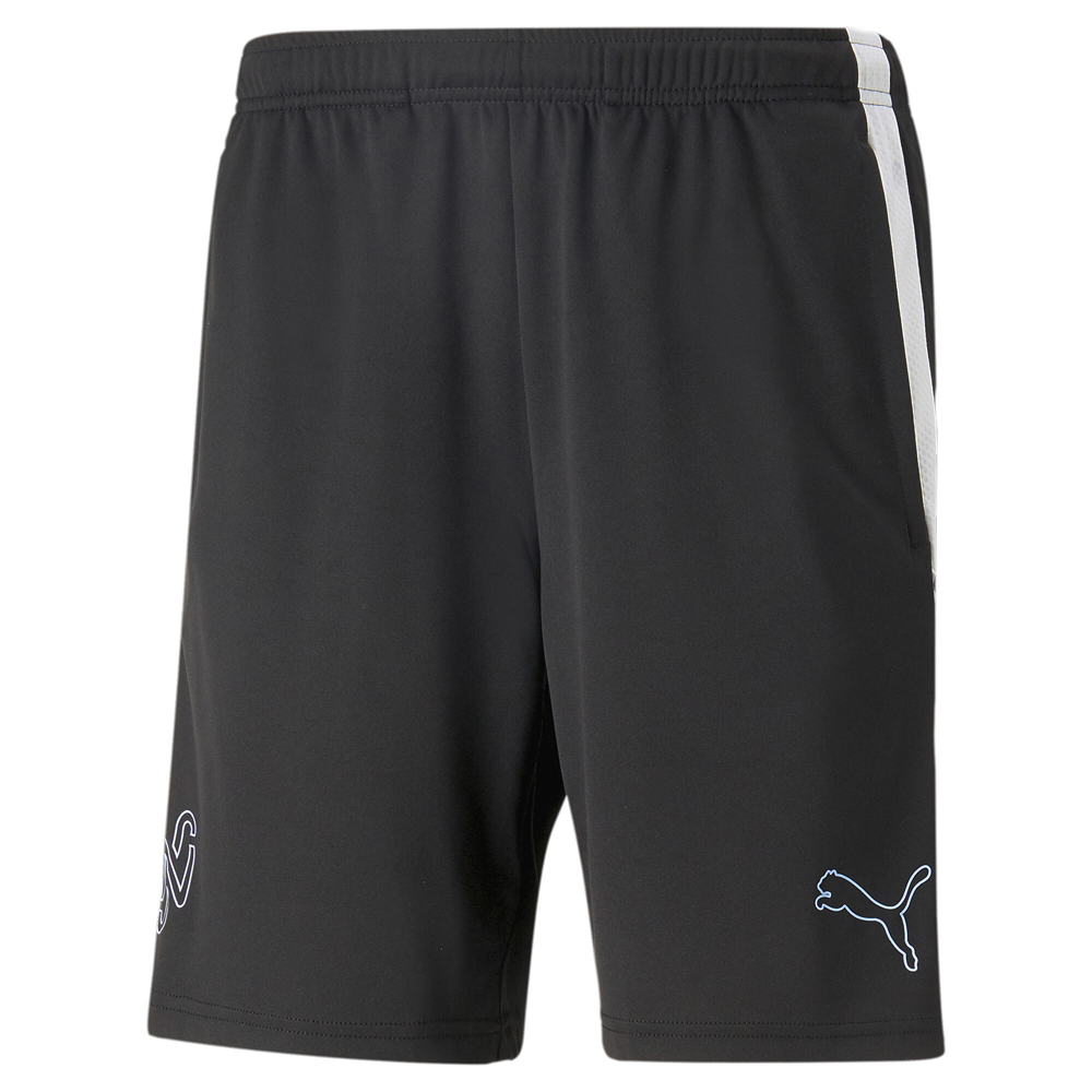 Black puma soccer sales shorts