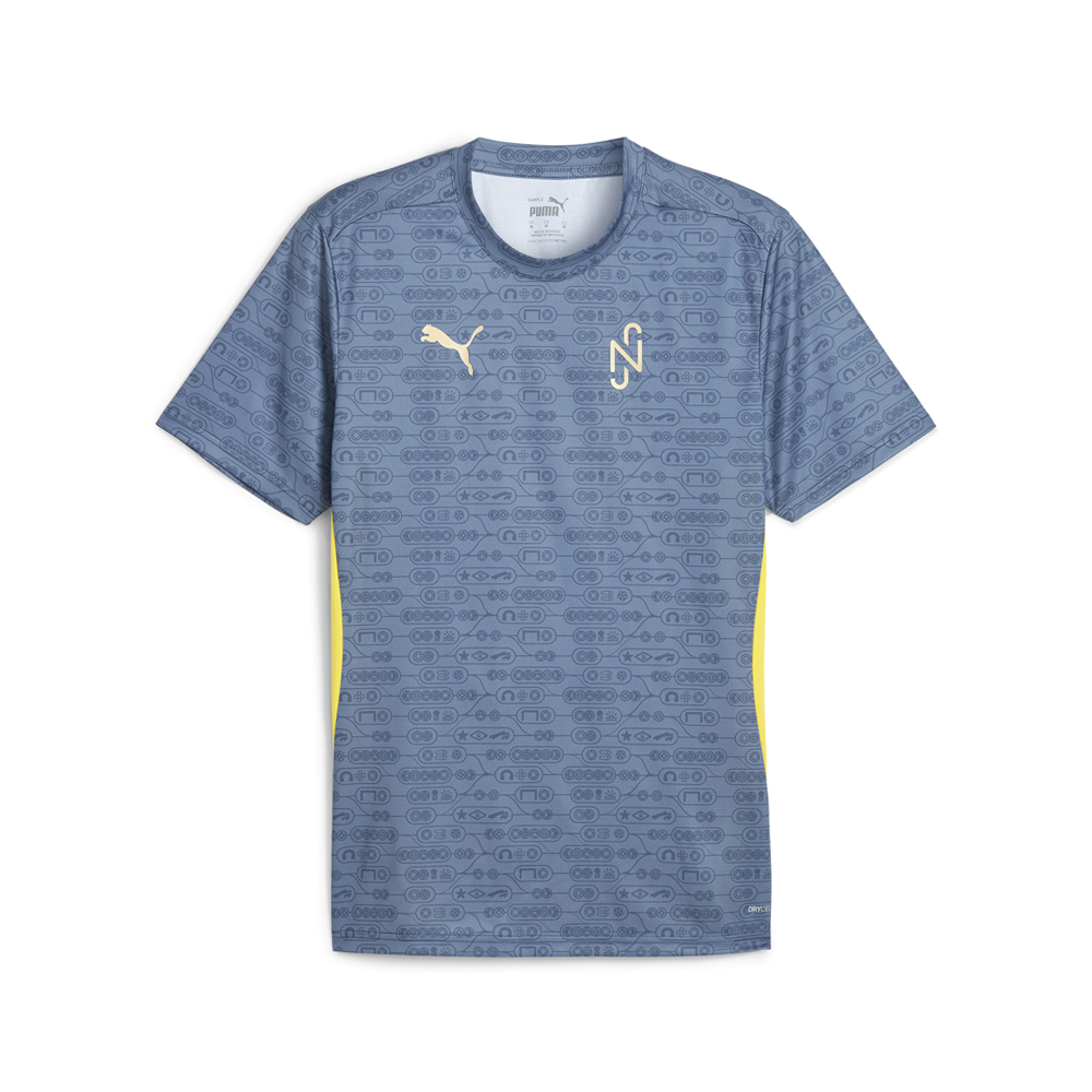 PUMA PUMA X NEYMAR Junior Brazilian Natural Abilities Crew Neck Short Sleeve Soccer Jersey