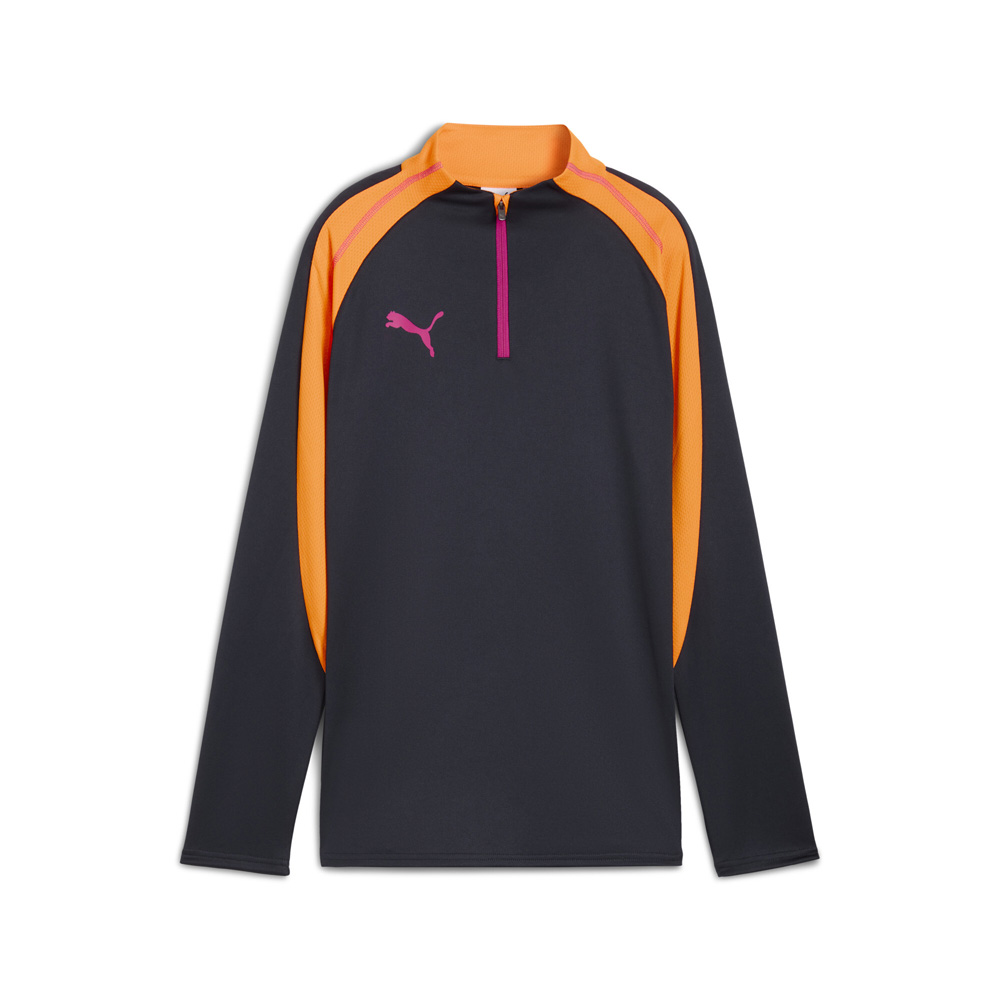 PUMA IndividualBLAZE Soccer Long Sleeve Quarter Zip Pullover