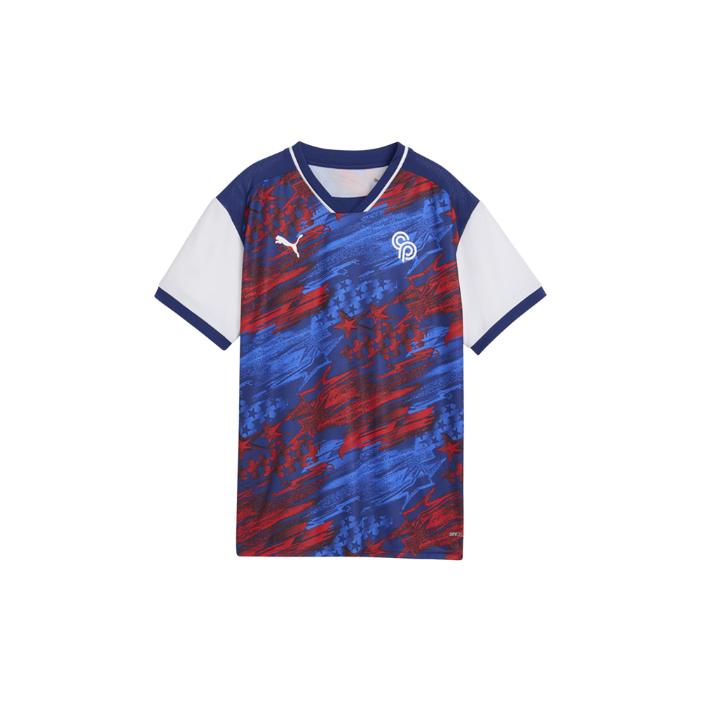 PUMA Christian Pulisic USA Fanwear Big Kids' Soccer Jersey in Blue, Size M