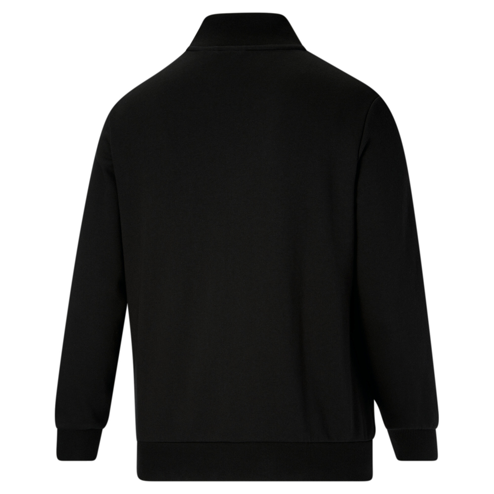 Puma Power Tape Full Zip Track Jacket Pl Womens Black Casual Athletic Outerwear