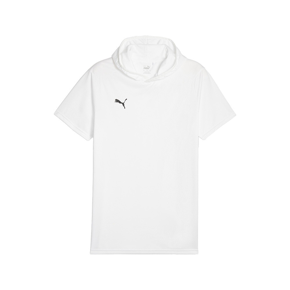 PUMA PUMA HOOPS X TEAM SHOOTING Hooded Short Sleeve Pullover Shirt