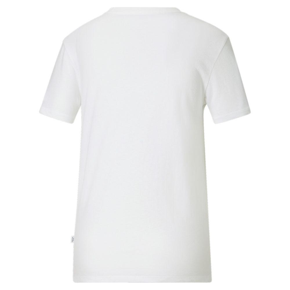 Puma Upfront Line Crew Neck Short Sleeve T-Shirt Womens White Casual Tops  678752 | eBay