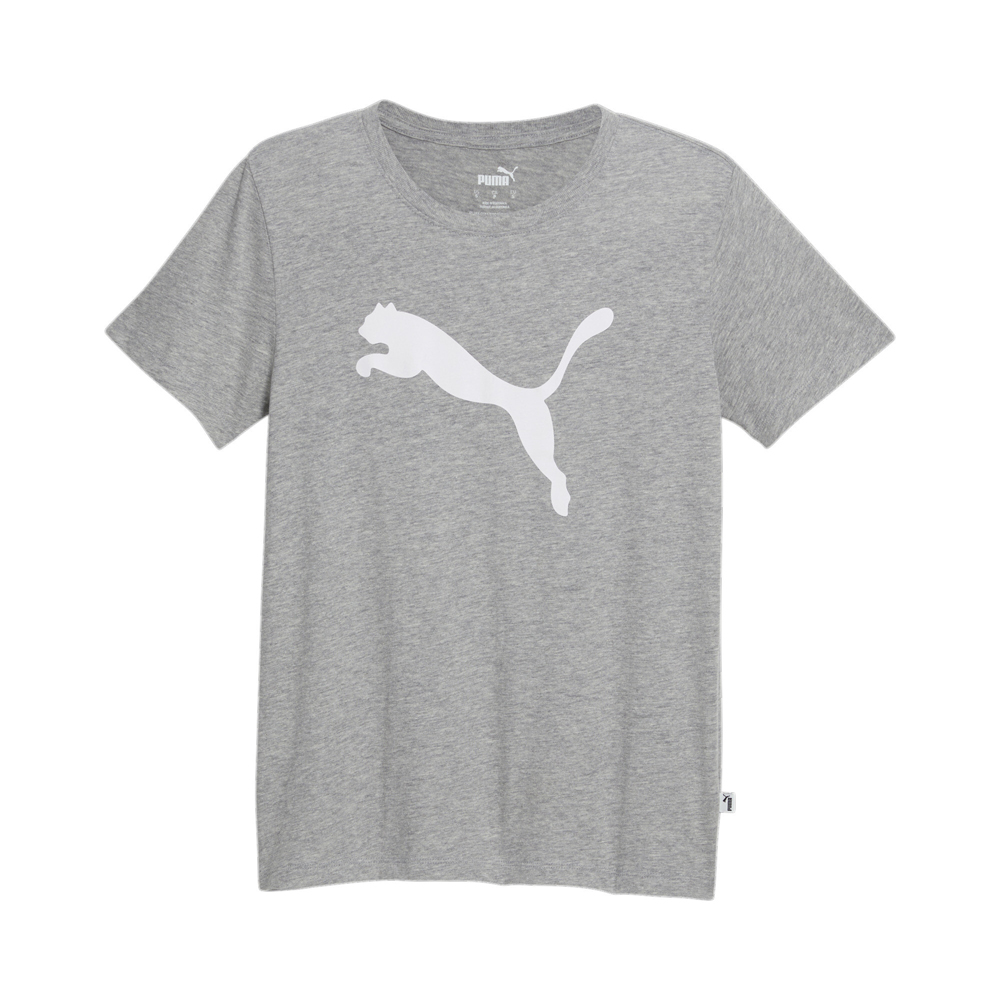 PUMA Essentials Big Cat Logo Crew Neck Short Sleeve T-Shirt