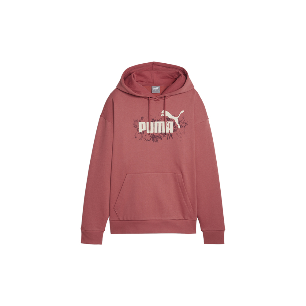 PUMA Essentials Floral Vibes Logo Hoodie