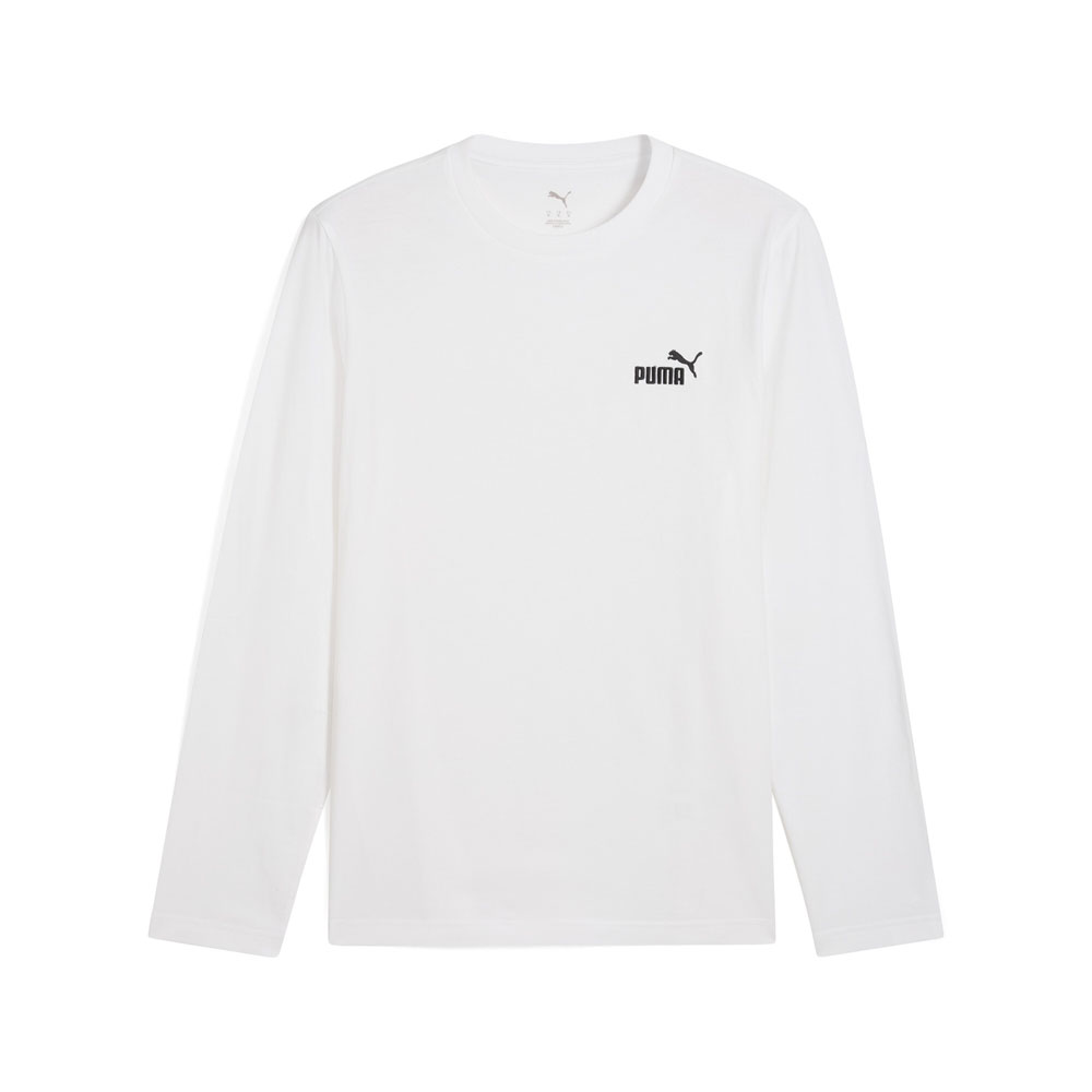 PUMA Essentials Logo Crew Neck Long Sleeve Pullover Shirt