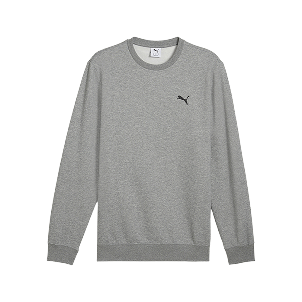 PUMA Essentials Men's Crewneck Sweatshirt in Grey, Size L