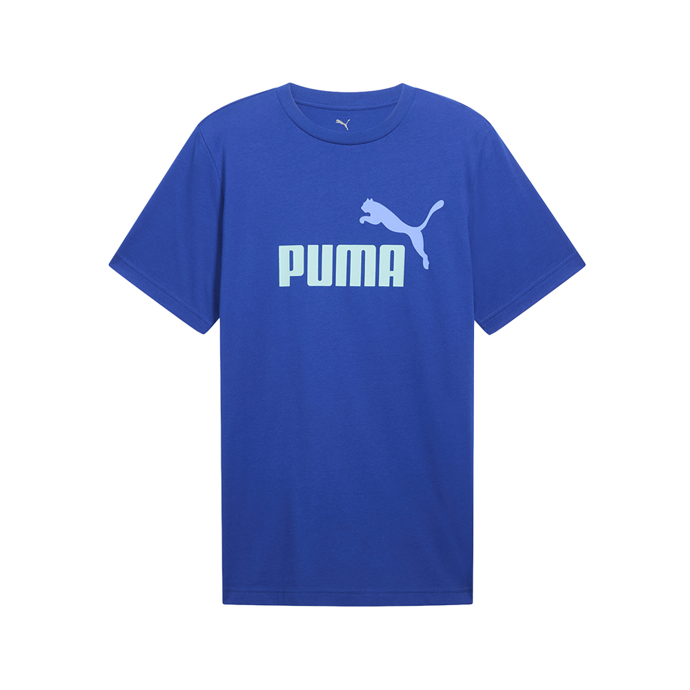 PUMA Essentials 2 Color No. 1 Logo Crew Neck Short Sleeve T-Shirt