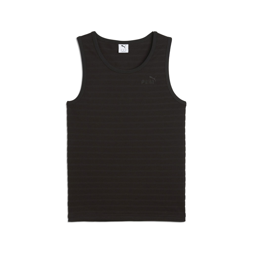 PUMA Elevated Essentials Structured Crew Neck Tank Top
