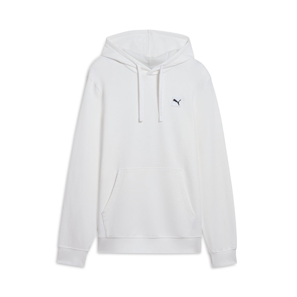 PUMA Elevated Essentials Men's Hoodie in White, Size XXL