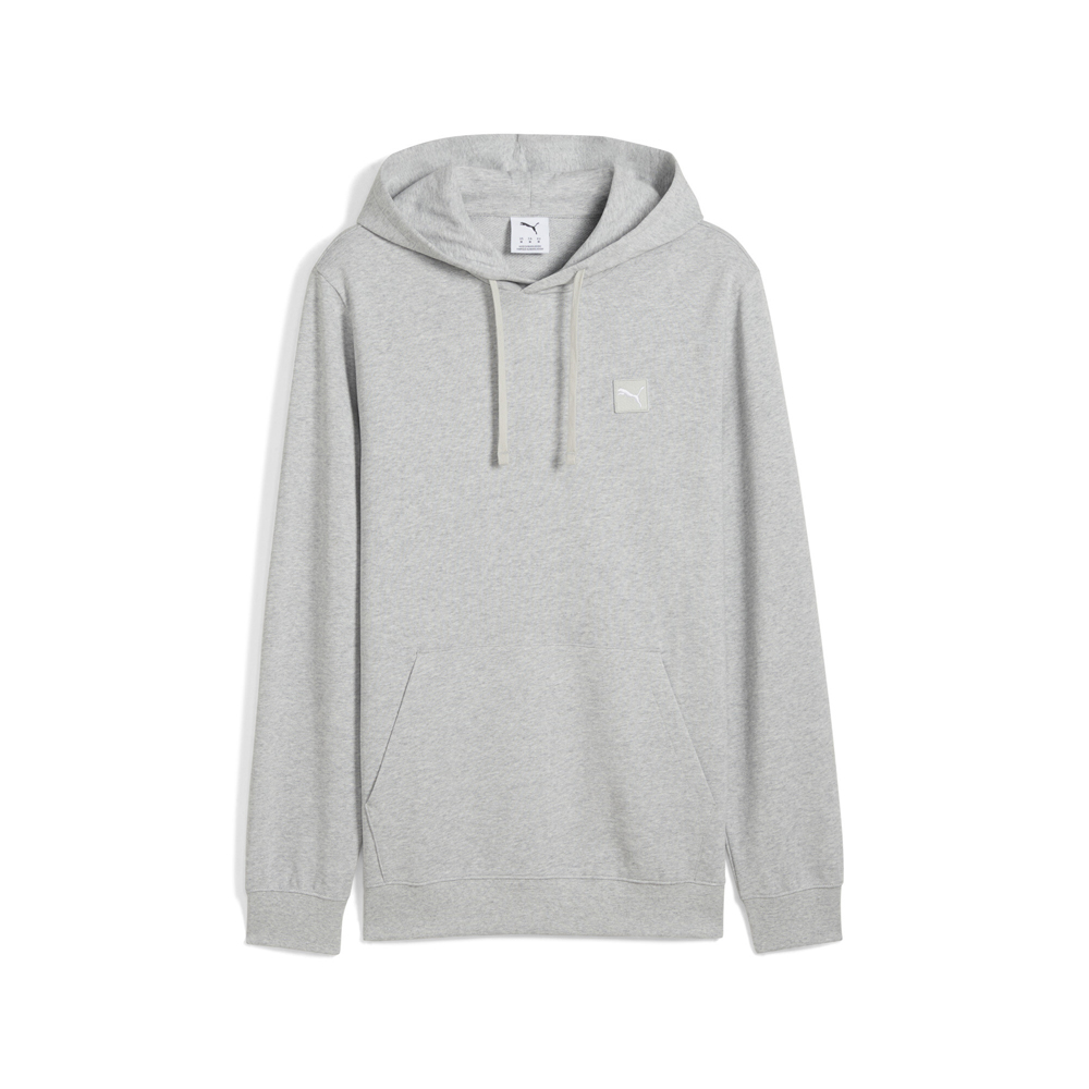 PUMA Elevated Essentials Men's Hoodie in Grey, Size M