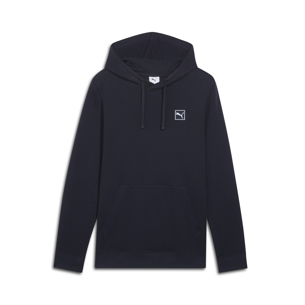 PUMA Elevated Essentials Men's Hoodie in Blue, Size L