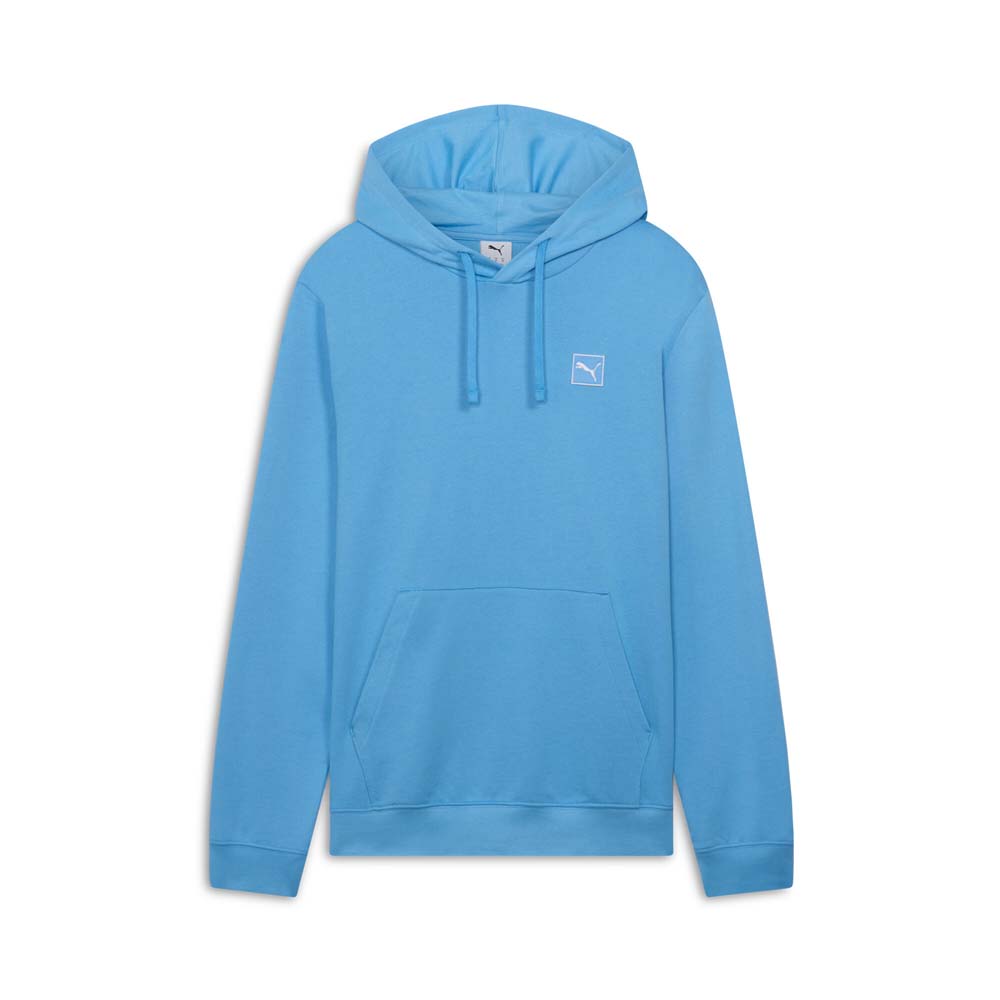 PUMA Elevated Essentials Men's Hoodie in Blue, Size L