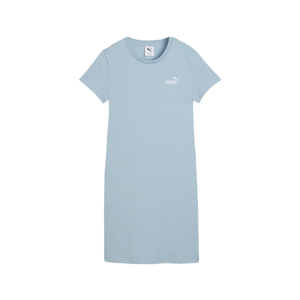 PUMA Essentials Small Logo Slim Short Sleeve T-Shirt Dress