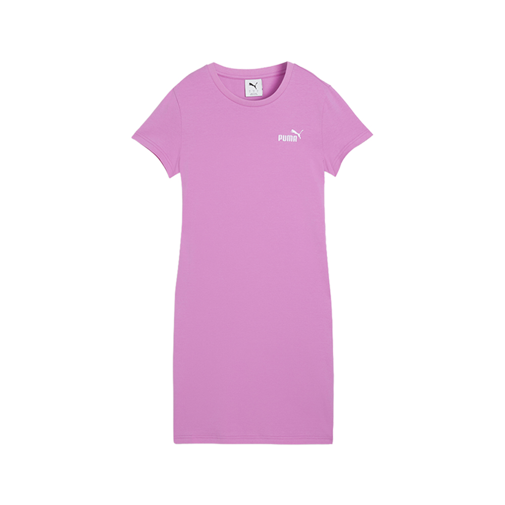 PUMA Essentials Small Logo Slim Short Sleeve T-Shirt Dress