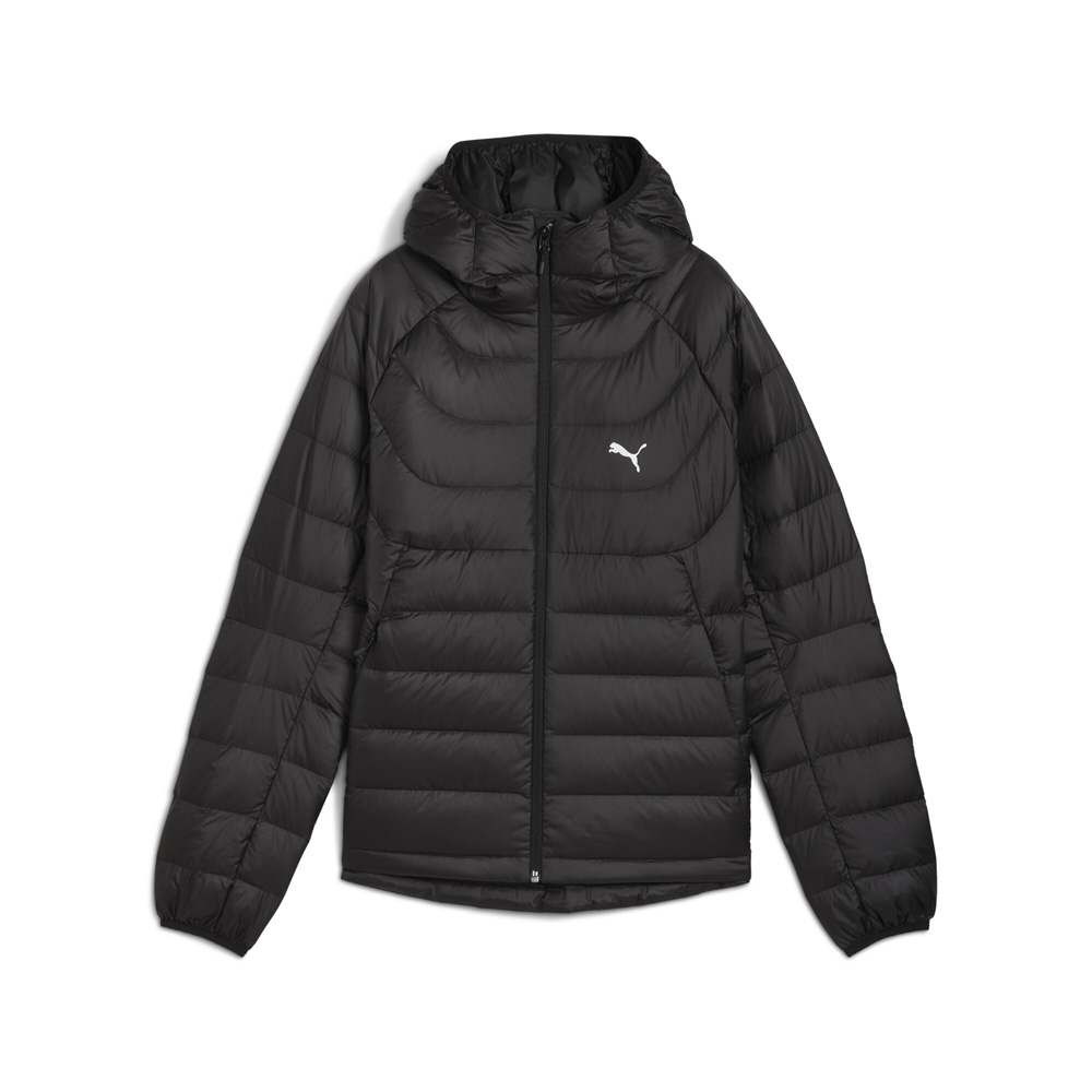 PUMA Packlite Women's Down Hooded Jacket in Black, Size S