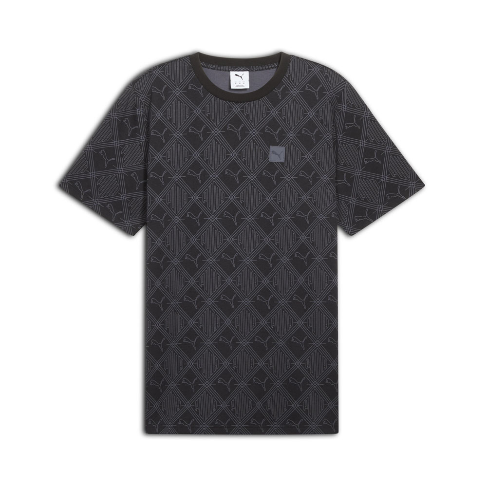 PUMA Essentials Logomania Graphic Crew Neck Short Sleeve T-Shirt