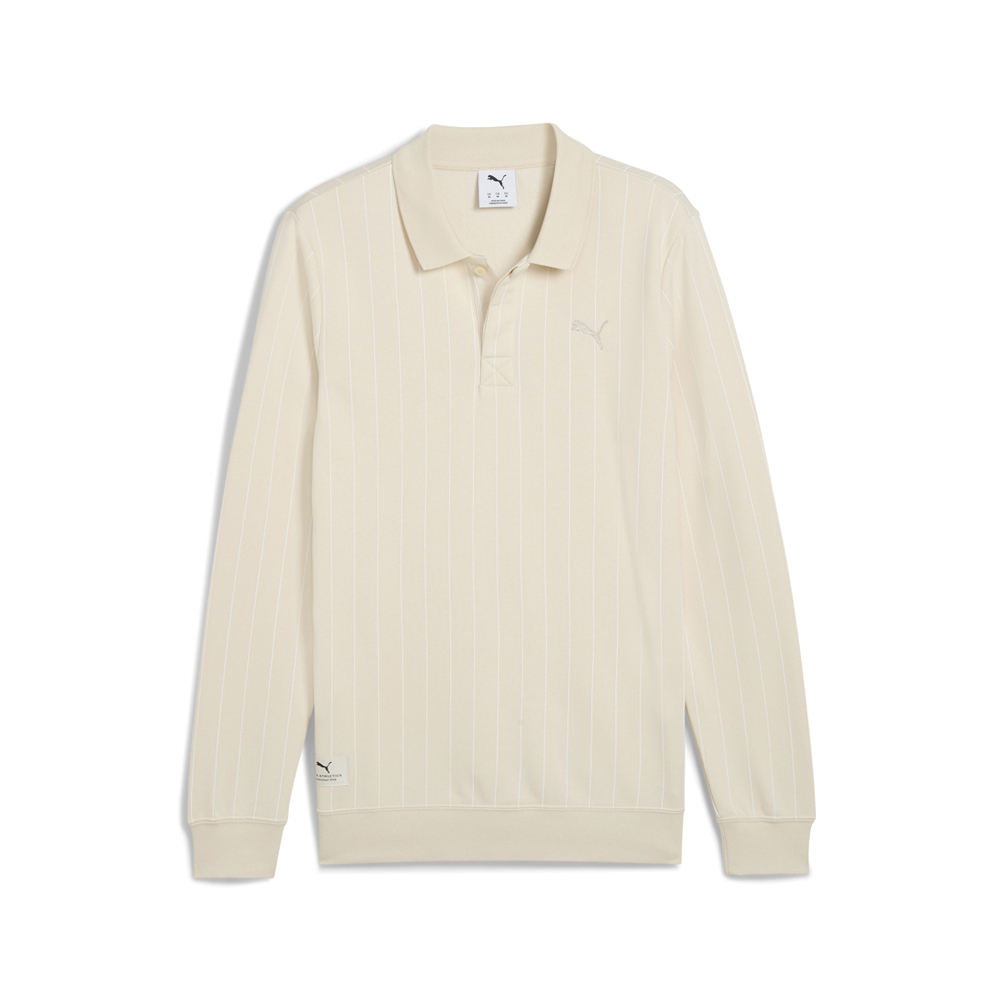 PUMA Class Collared Long Sleeve Polo Shirt