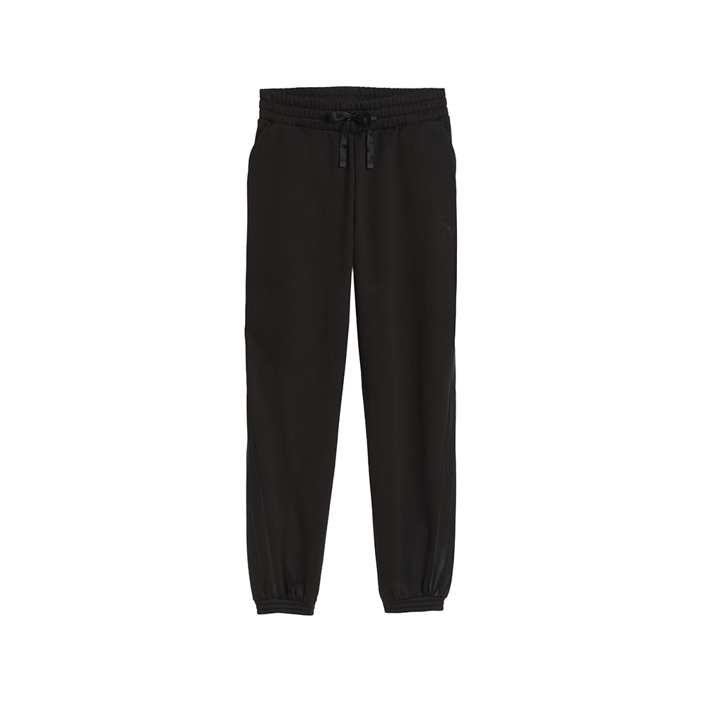 PUMA Essentials Satin Women's Joggers Pant in Black, Size M