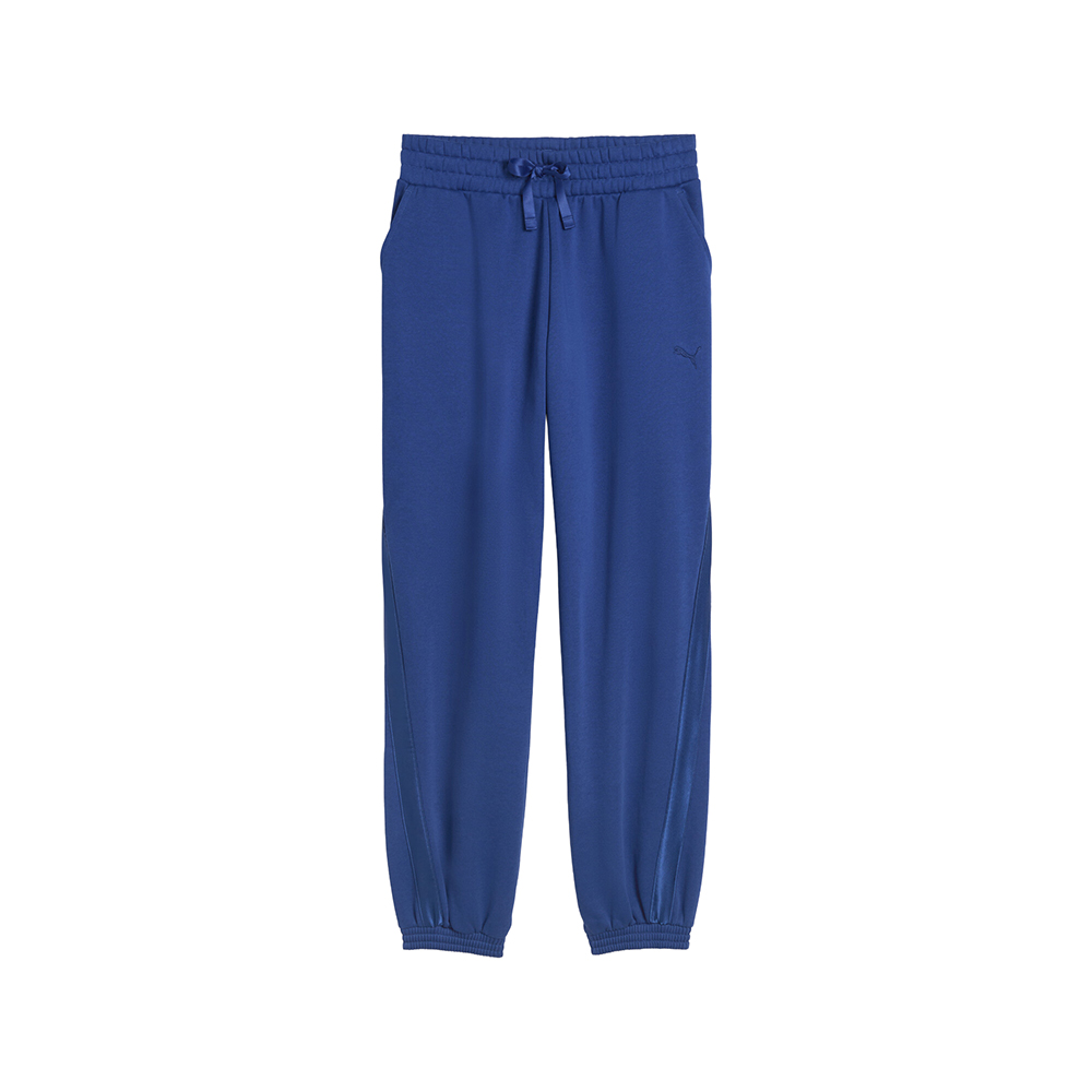 PUMA Essentials Satin Women's Joggers Pant in Blue, Size S