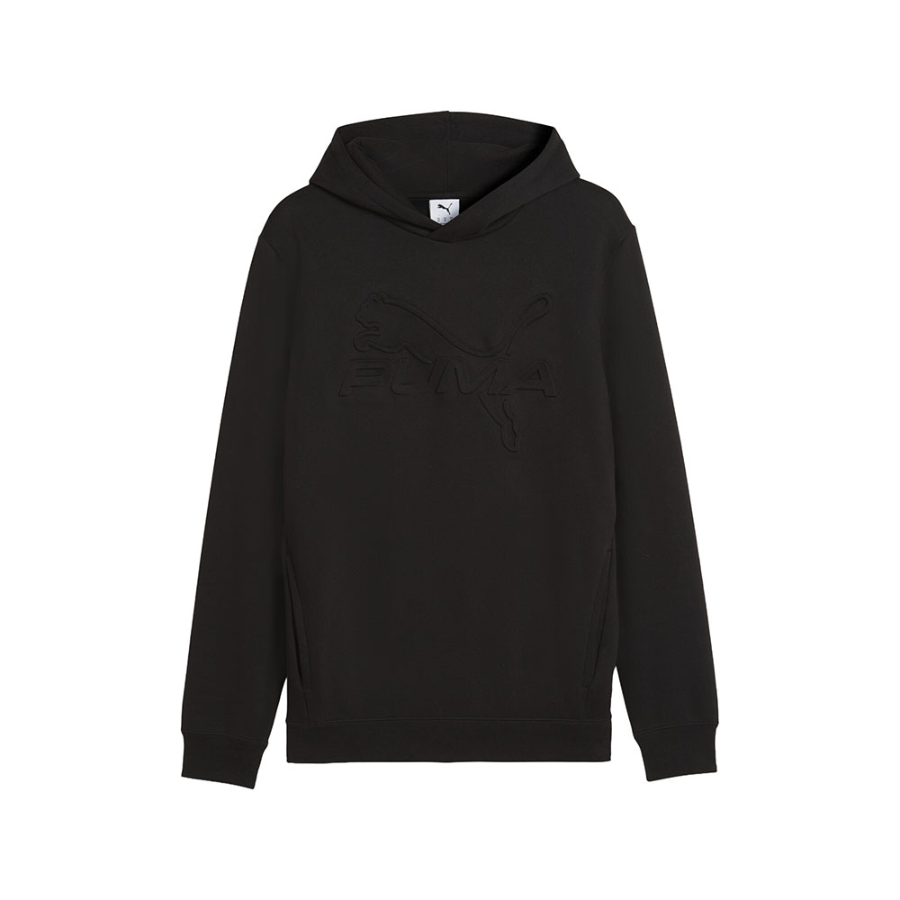 PUMA Elevated Essentials Men's Hoodie in Black, Size XXL