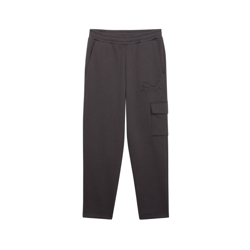 PUMA Elevated Essentials Men's Cargo Pants in Grey, Size XXL