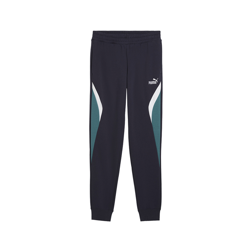 PUMA Essentials Block Men's Sweatpants in Blue, Size M