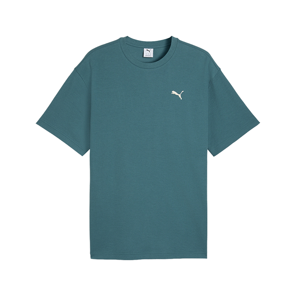 PUMA Essentials Elevated Relaxed Crew Neck Short Sleeve T-Shirt