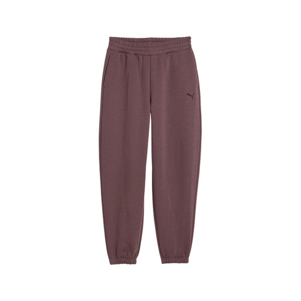 PUMA Essentials Women's Fleece Sweatpants in Purple, Size M