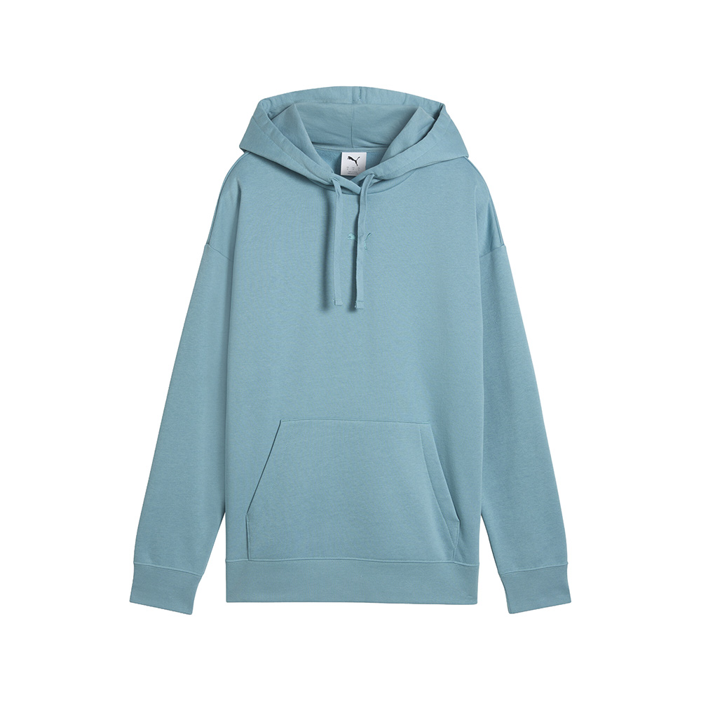 PUMA Essentials Women's Fleece Relaxed Hoodie in Blue, Size M