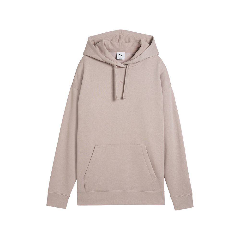 PUMA Essentials Centered Cat Logo Relaxed Pullover Hoodie