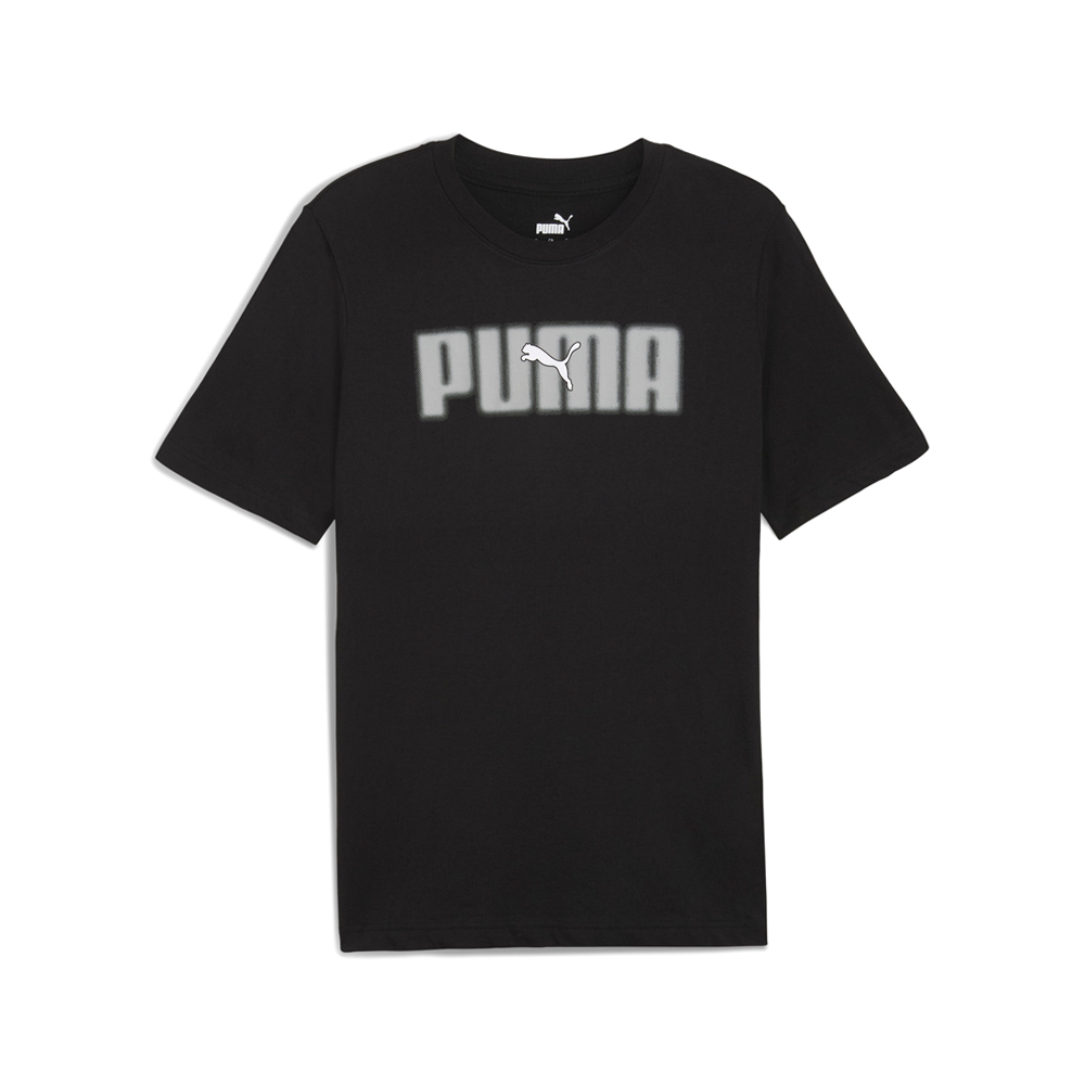 PUMA Essentials Logo Lab Crew Neck Short Sleeve T-Shirt