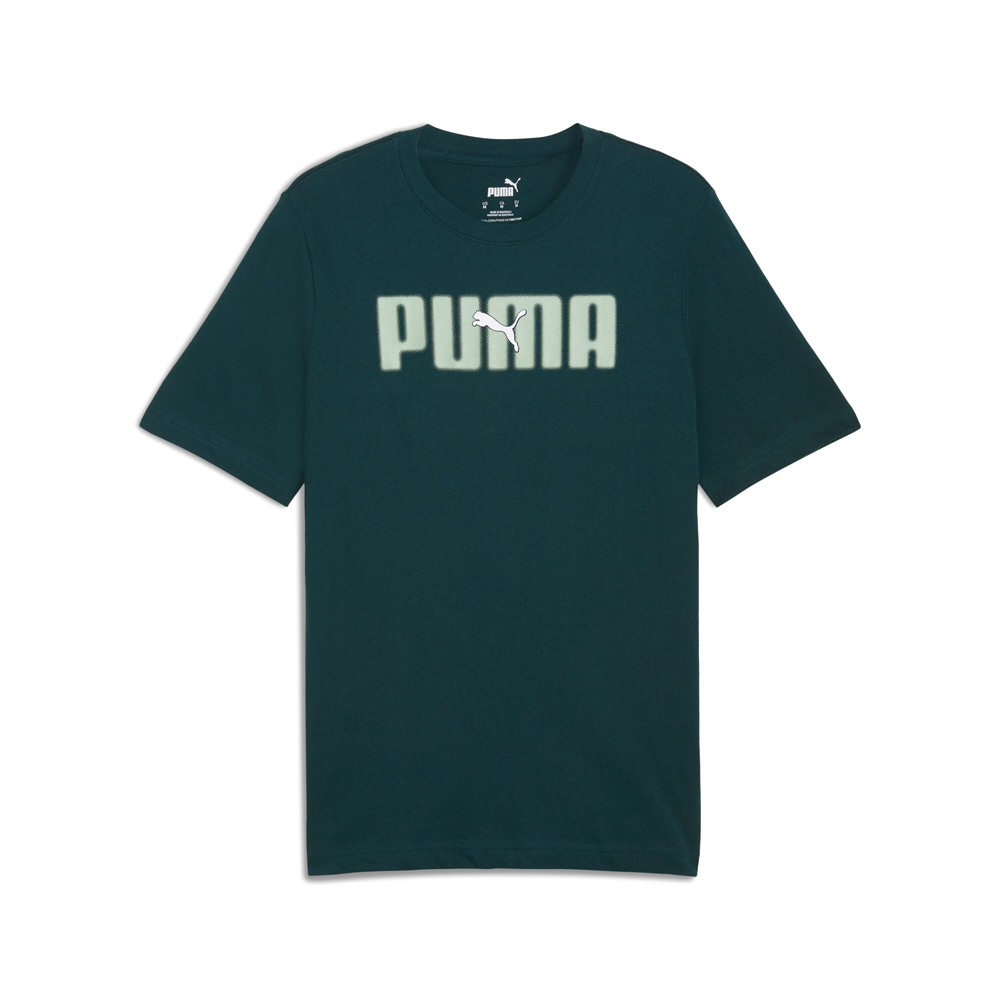 PUMA Essentials Logo Lab Crew Neck Short Sleeve T-Shirt