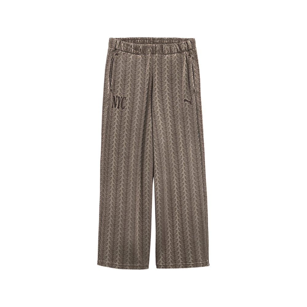 PUMA NYC T7 Jacquard Mid Rise Track Pants
