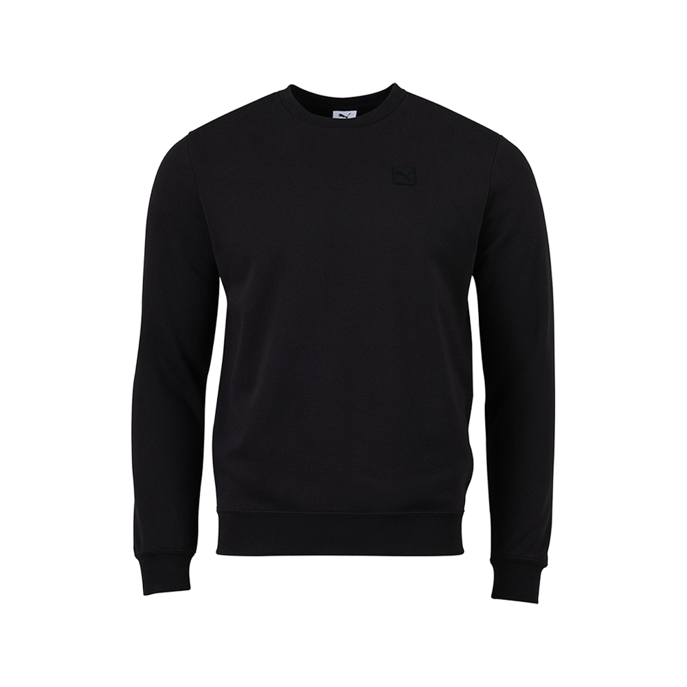 PUMA Essentials Elevated Logo Crew Neck Sweatshirt