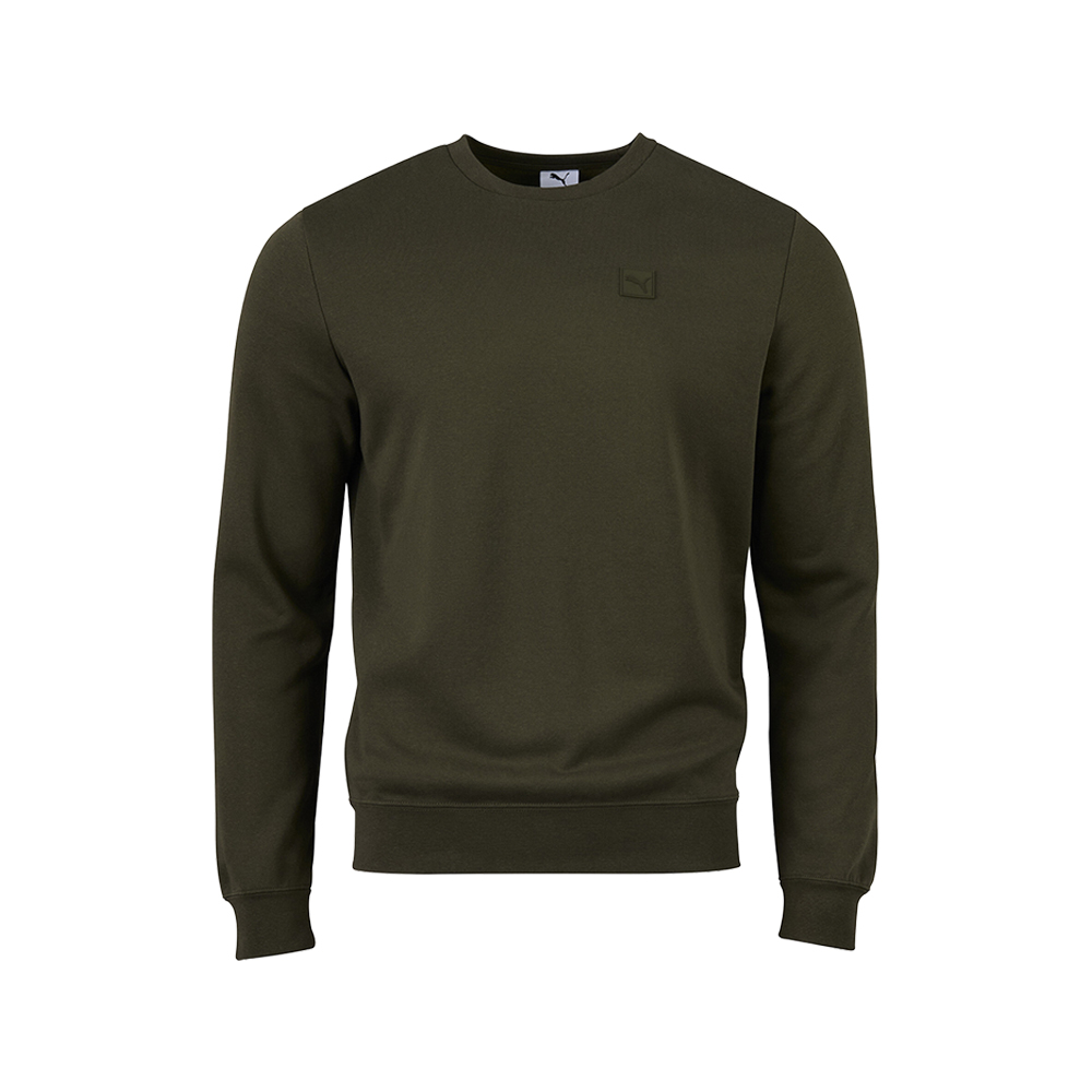 PUMA Essentials Elevated Logo Crew Neck Sweatshirt