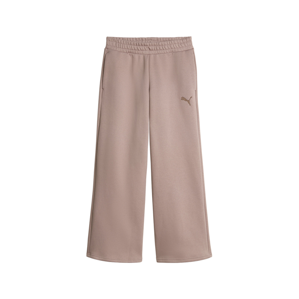 PUMA Elevated Essentials Fleece Wide Leg Sweatpants