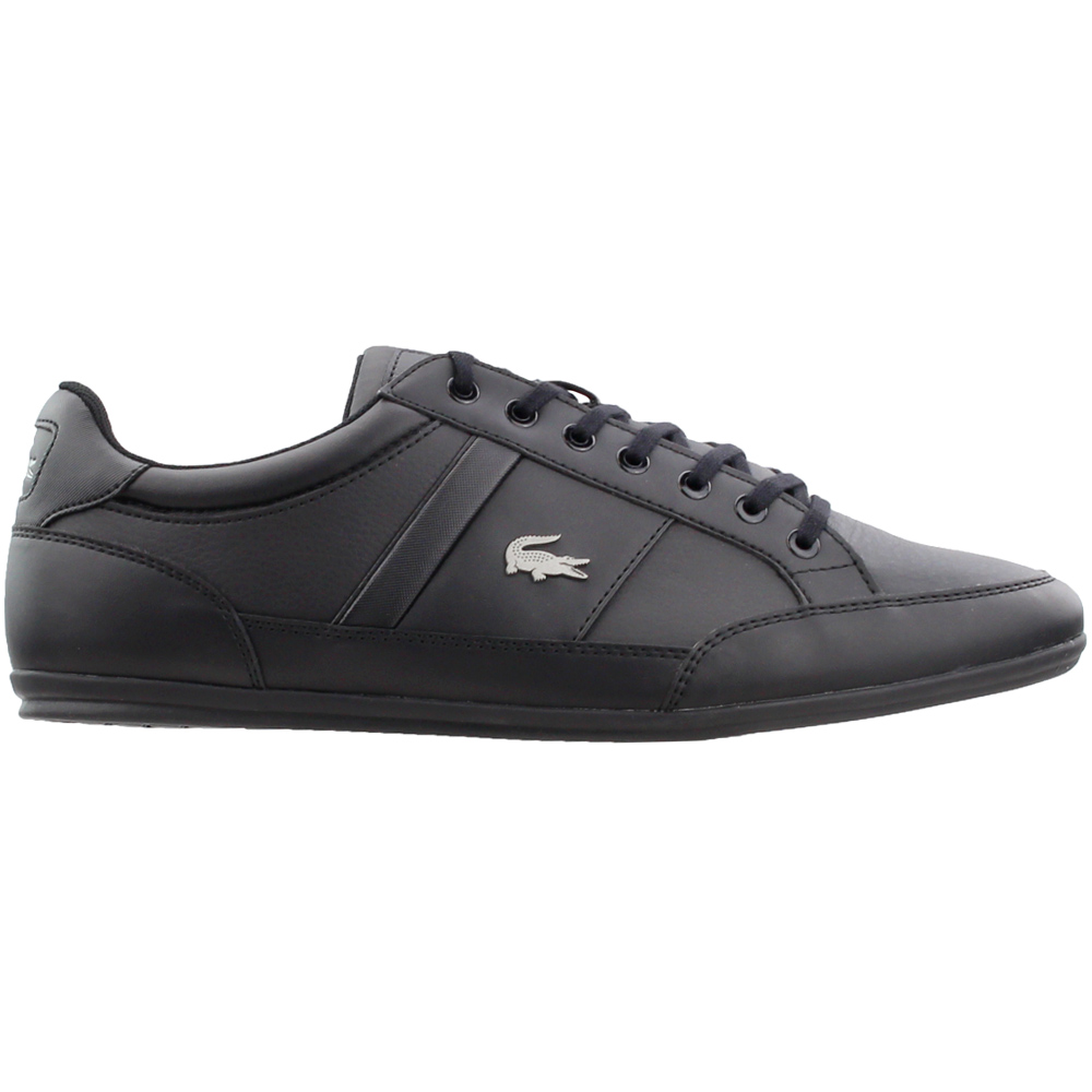 lacoste black sneakers