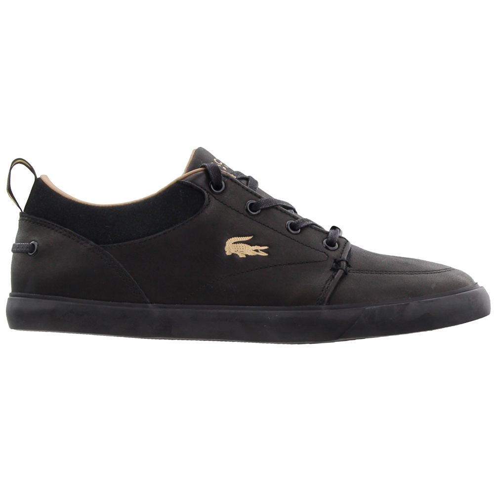 Lacoste Bayliss Premium 419 1 U Black Mens Lace Up Sneakers