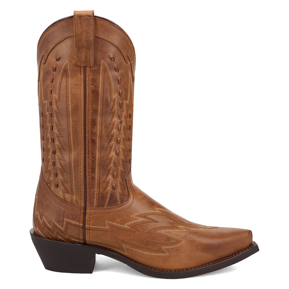 Laredo Silverdale Embroidered Snip Toe Pull On Cowboy Mens  display picture 3