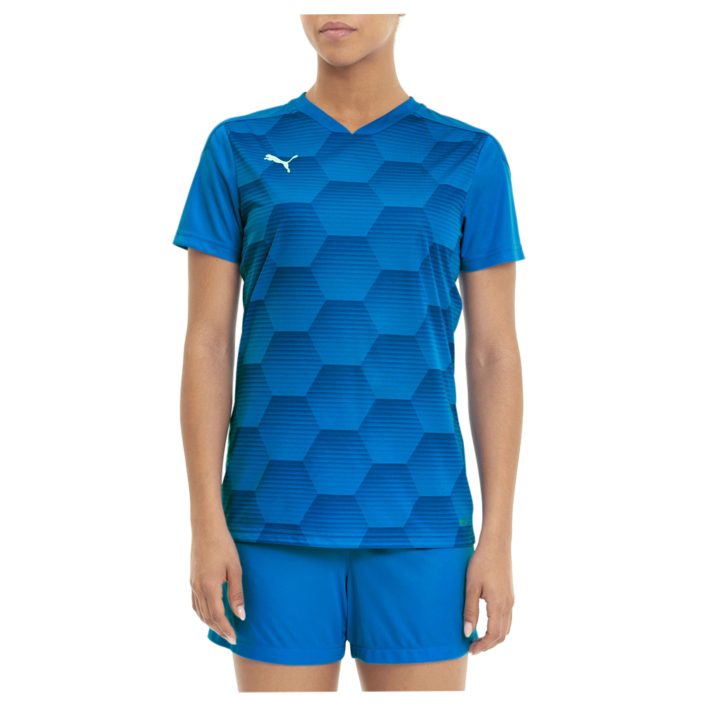 PUMA Teamfinal 21 Graphic V Neck Short Sleeve Soccer Jersey