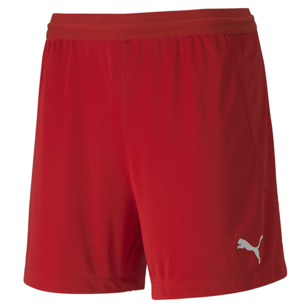 Puma Teamfinal 21 Shorts Womens Red Casual Athletic Bottoms 704370-01