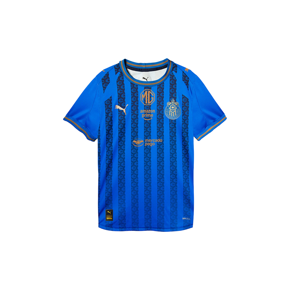 トップス n PUMA Chivas Alternative Shirt Replica 2526 Boys Blue Casual Tops