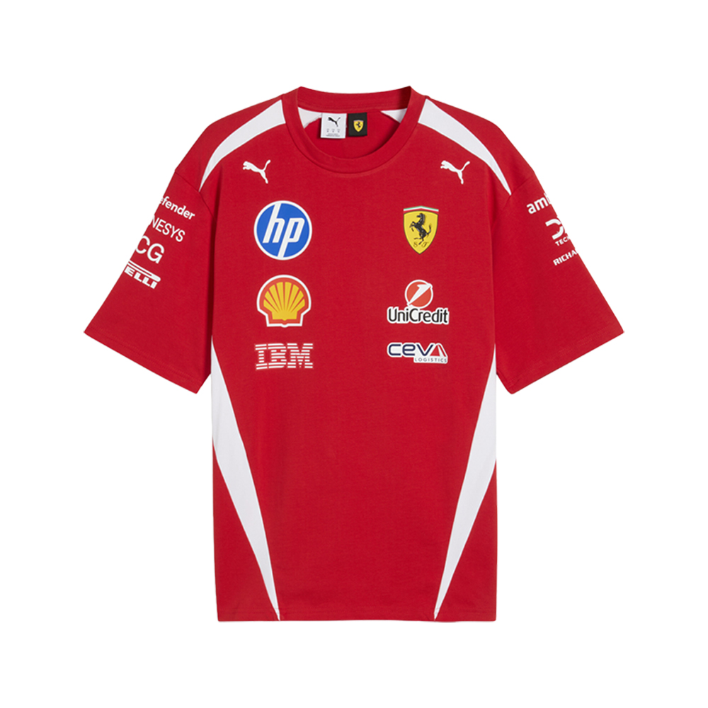 PUMA Scuderia Ferrari Men's Replica T-Shirt in Red, Size XL