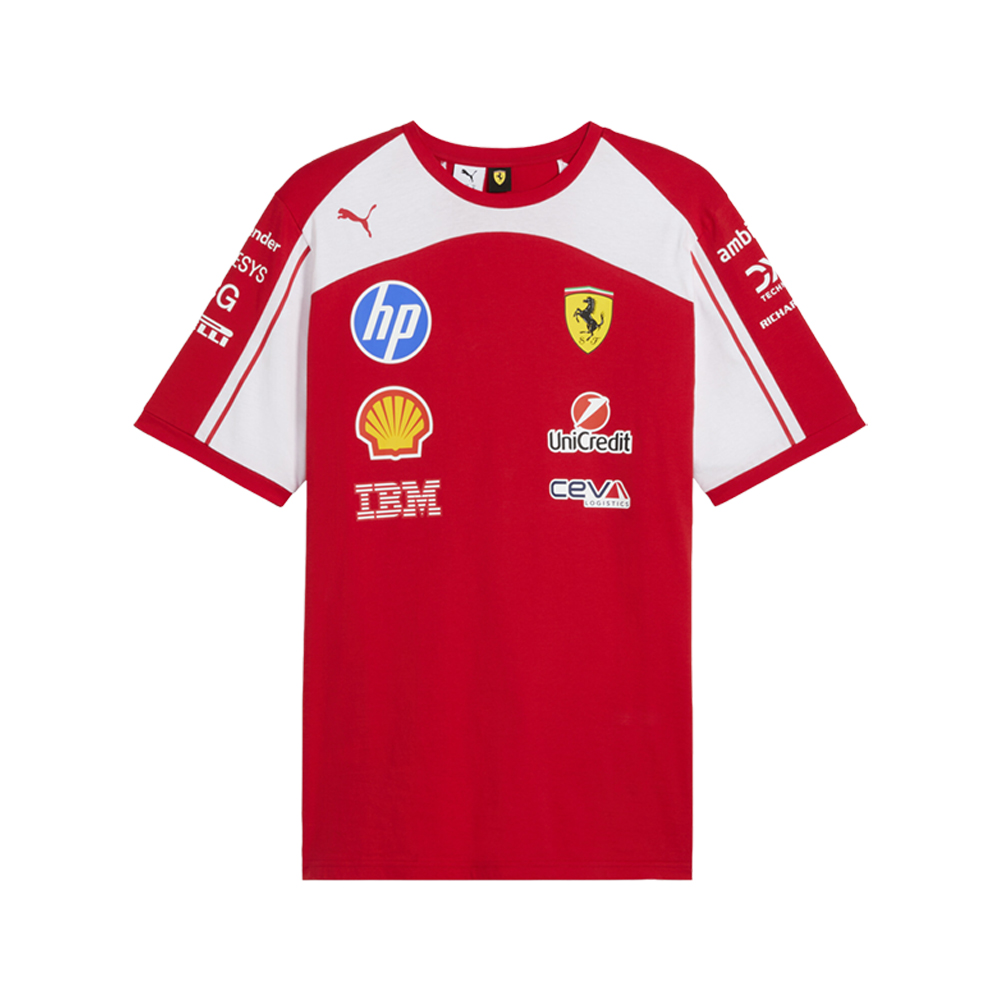 PUMA Scuderia Ferrari Men's Replica T-Shirt in Red, Size S