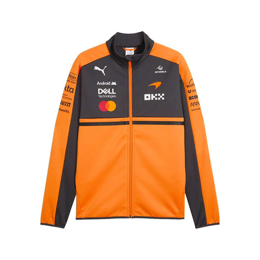 PUMA McLAREN MASTERCARD F1 TEAM Men's Replica Softshell Jacket in Orange, Size XL
