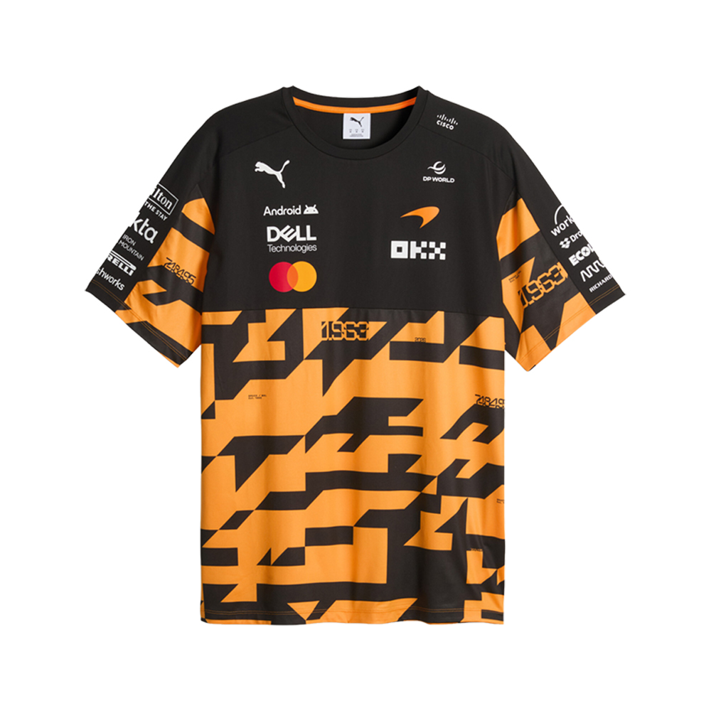 PUMA McLAREN MASTERCARD F1 TEAM Men's Replica T-Shirt in Orange, Size XXL
